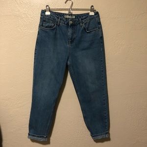 Top shop moto/petite mom jeans